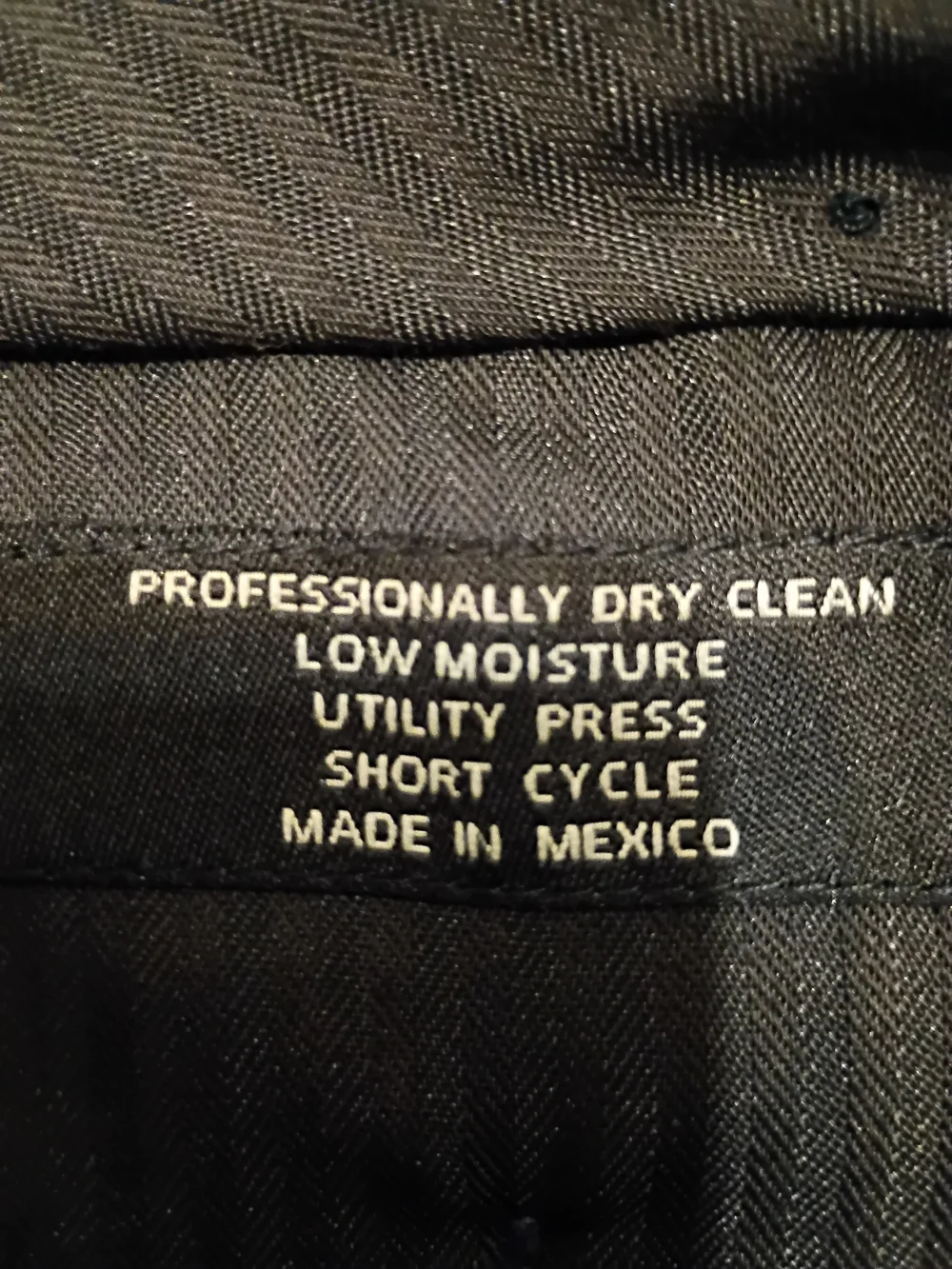 Jos. A. Bank Men's Navy Blue Dress Trousers Wool Sz 32/32